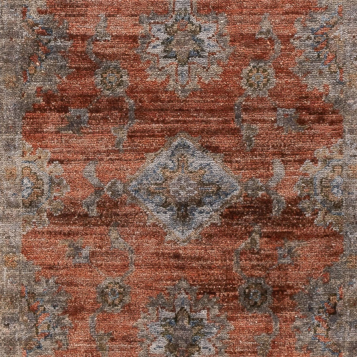 Tapis de couloir Tapis Ziegler - 199 x 73 cm - marron