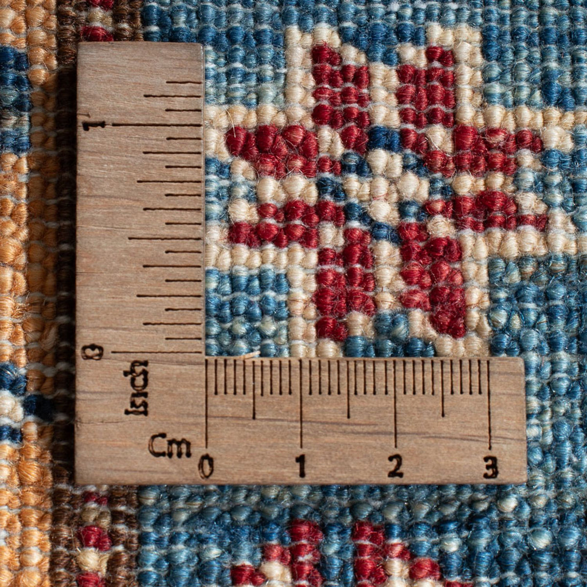 Tapis de couloir Tapis Ziegler - Kazak - 180 x 60 cm - bleu