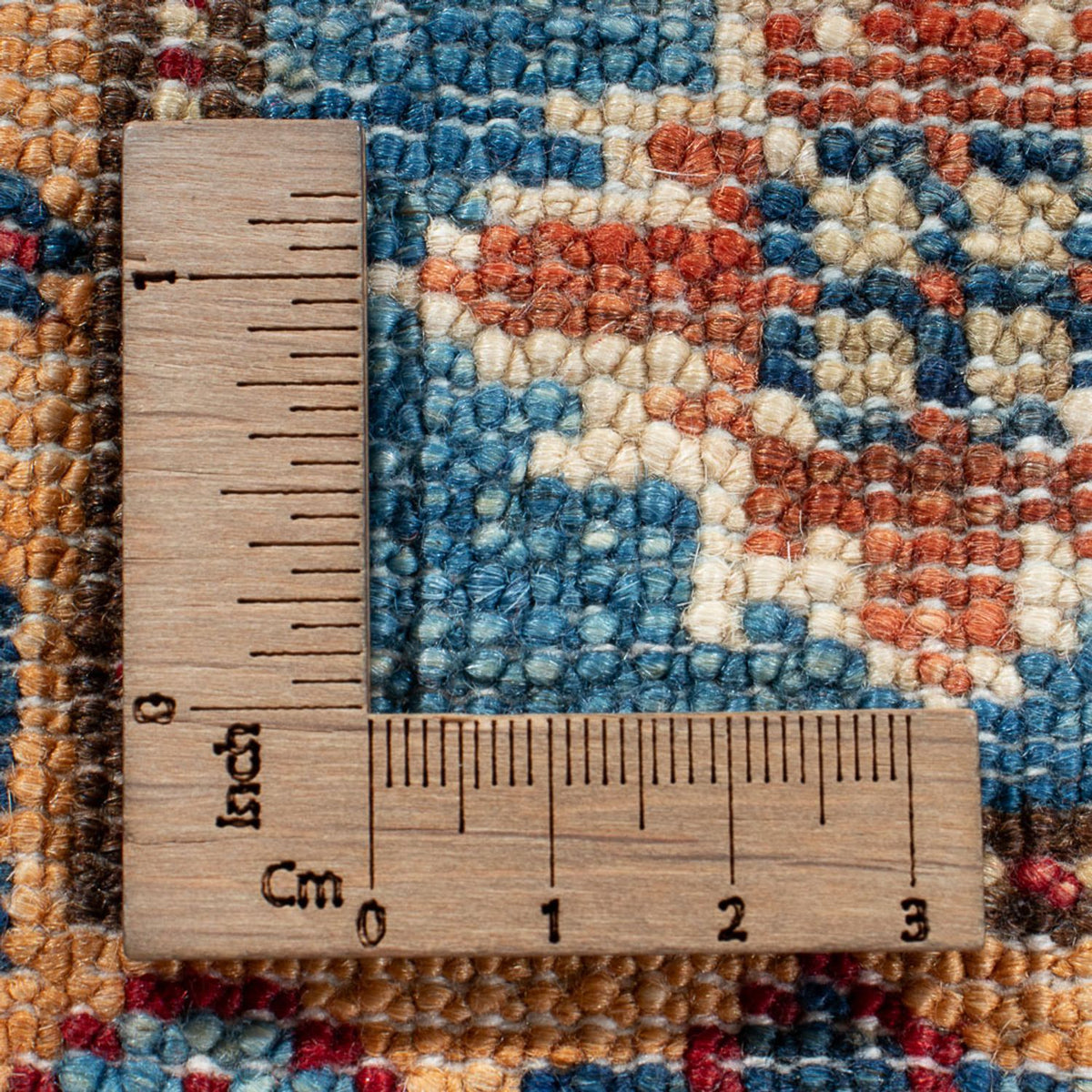 Tapis de couloir Tapis Ziegler - Kazak - 178 x 60 cm - bleu