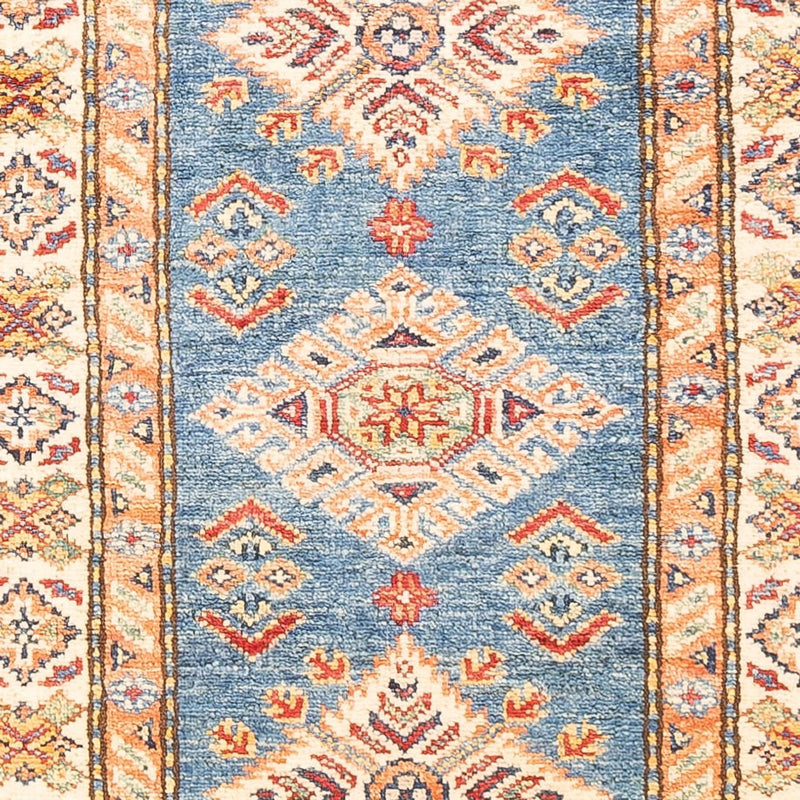 Tapis de couloir Tapis Ziegler - Kazak - 179 x 59 cm - bleu clair