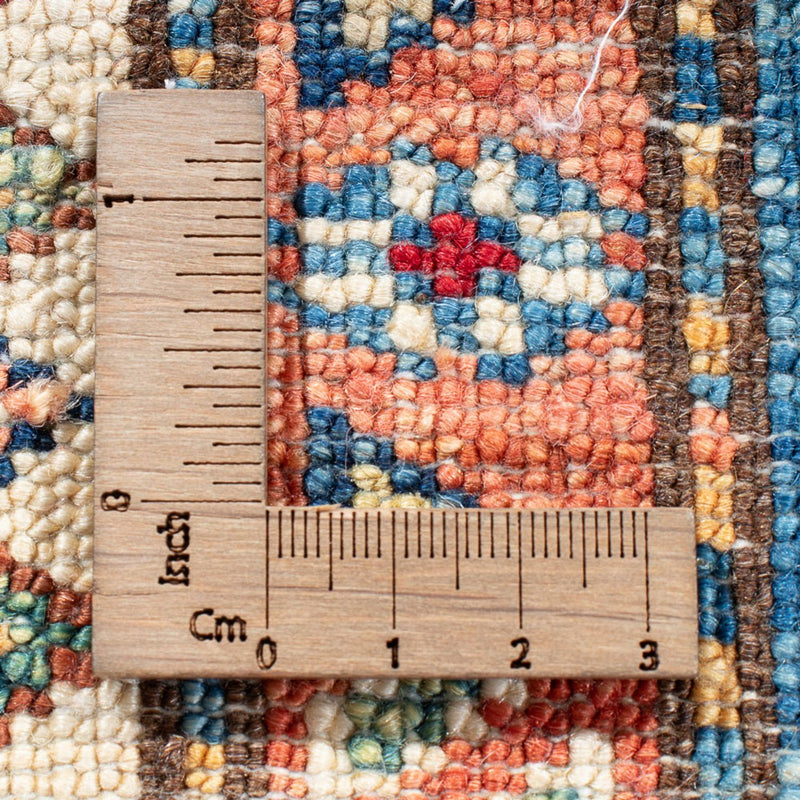 Tapis de couloir Tapis Ziegler - Kazak - 179 x 59 cm - bleu clair