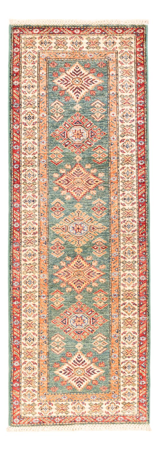 Tapis de couloir Tapis Ziegler - Kazak - 181 x 61 cm - vert clair