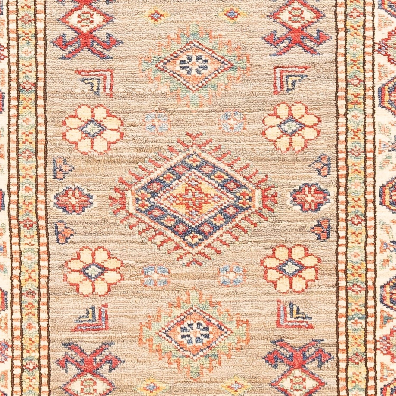 Tapis de couloir Tapis Ziegler - Kazak - 173 x 60 cm - beige