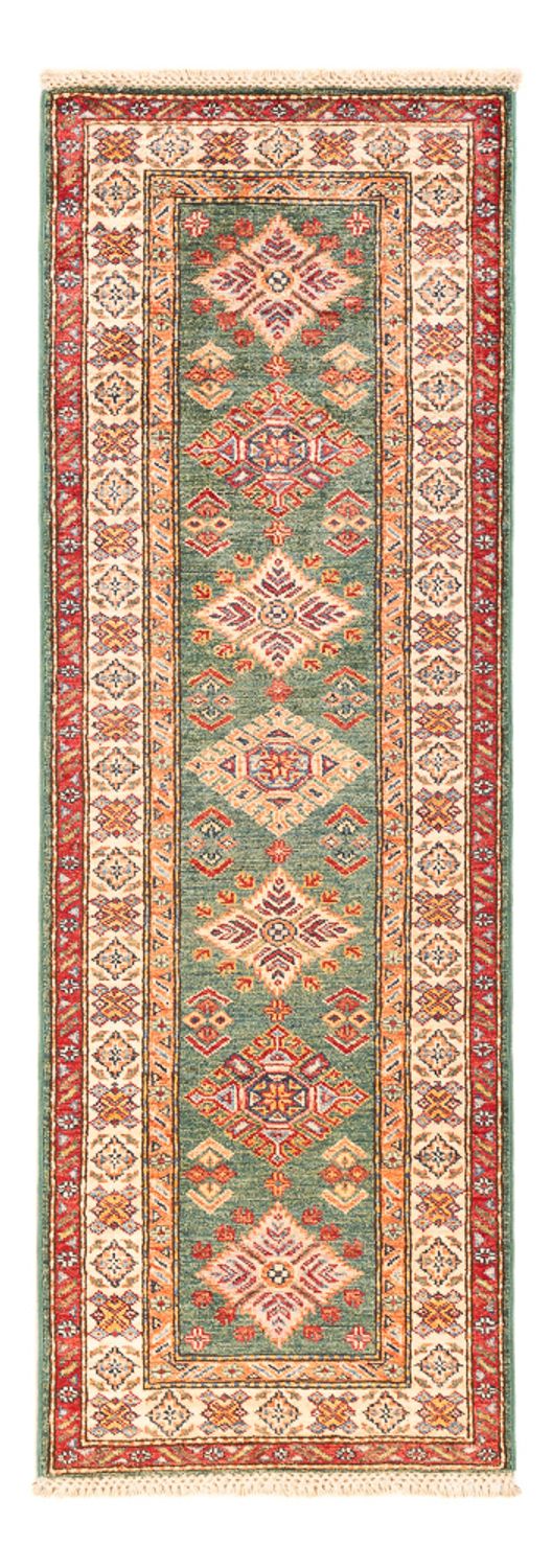 Tapis de couloir Tapis Ziegler - Kazak - 184 x 61 cm - vert