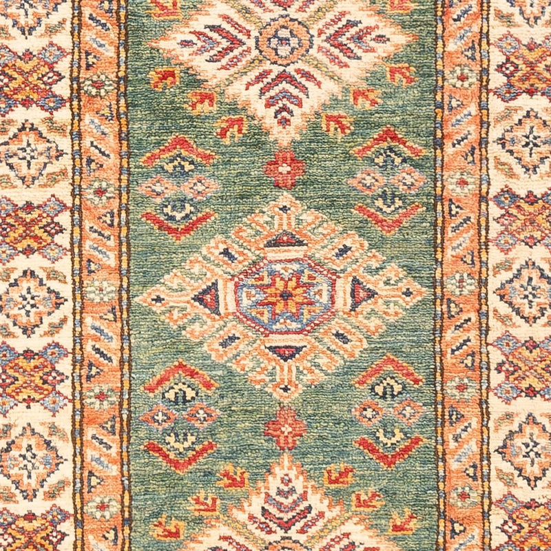 Tapis de couloir Tapis Ziegler - Kazak - 183 x 59 cm - vert