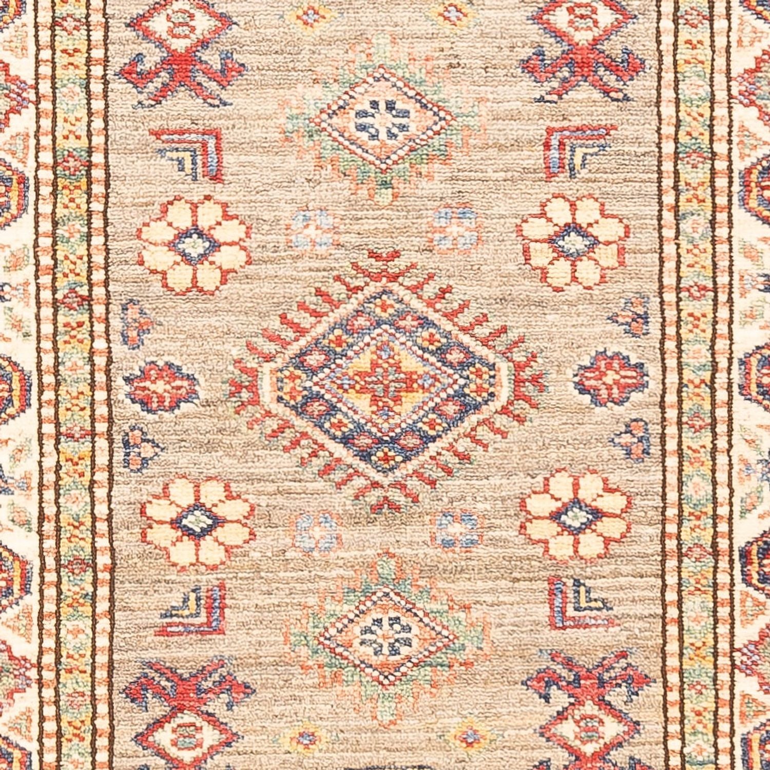Tapis de couloir Tapis Ziegler - Kazak - 174 x 58 cm - beige