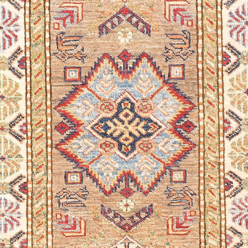 Tapis de couloir Tapis Ziegler - Kazak - 201 x 72 cm - beige