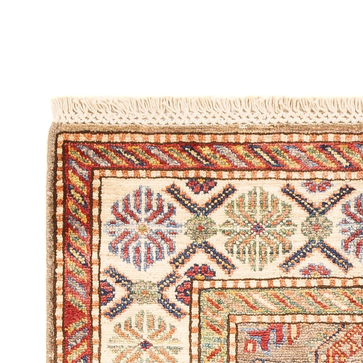 Tapis de couloir Tapis Ziegler - Kazak - 201 x 72 cm - beige