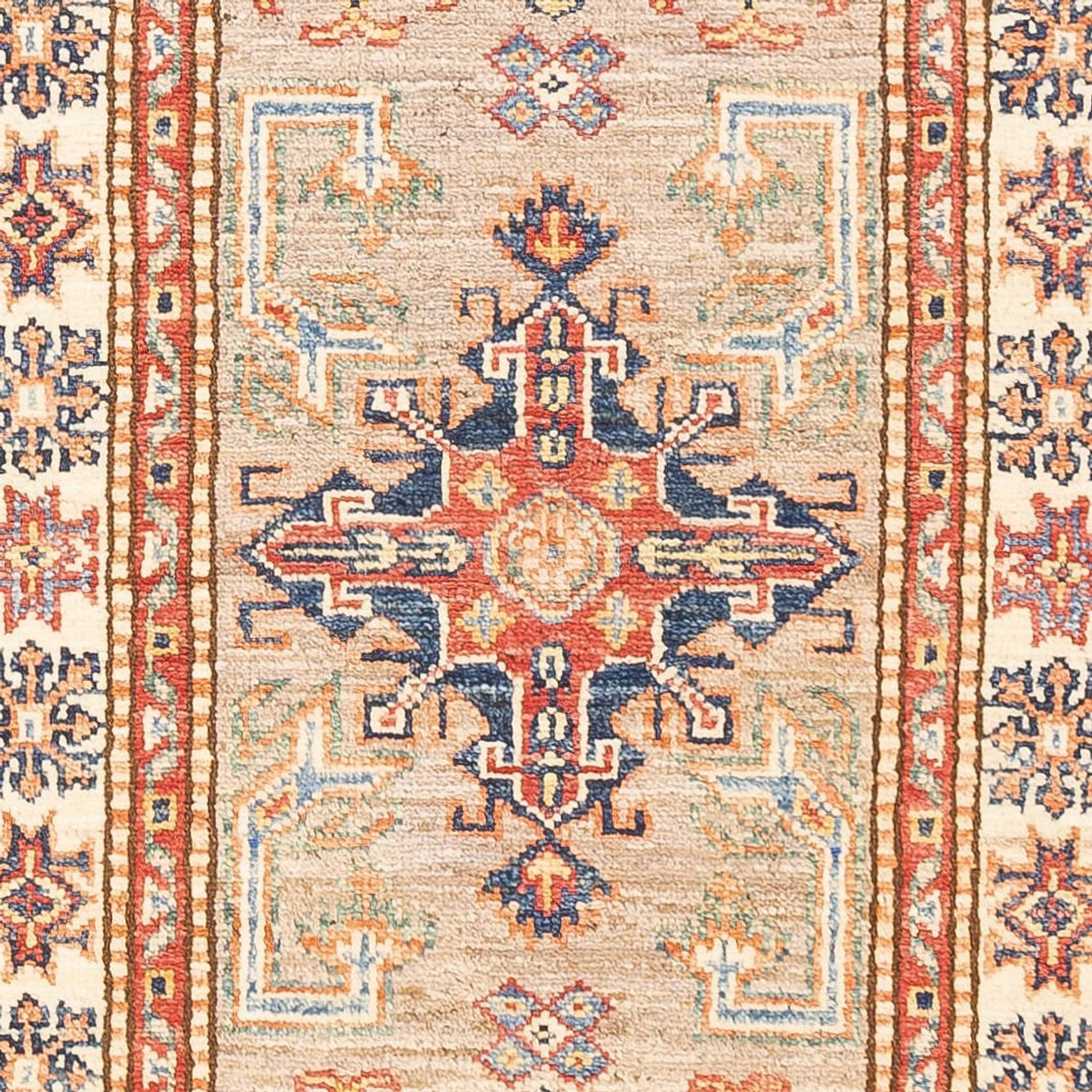 Tapis de couloir Tapis Ziegler - Kazak - 190 x 57 cm - beige