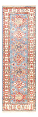 Tapis de couloir Tapis Ziegler - Kazak - 185 x 60 cm - bleu clair