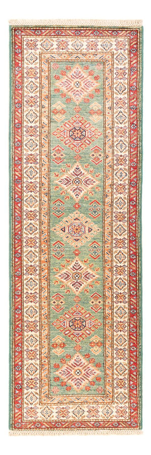 Tapis de couloir Tapis Ziegler - Kazak - 185 x 60 cm - vert clair