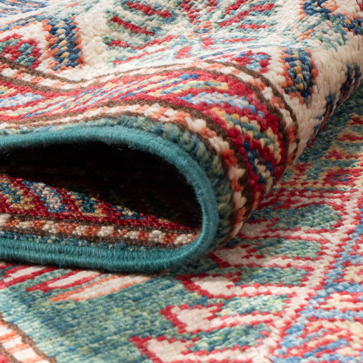 Tapis de couloir Tapis Ziegler - Kazak - 198 x 76 cm - vert clair