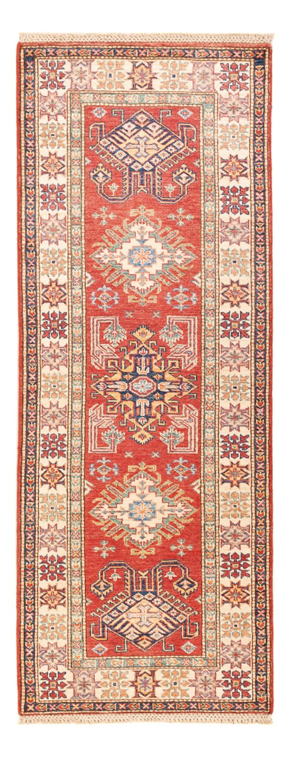 Tapis de couloir Tapis Ziegler - Kazak - 190 x 73 cm - rouge clair