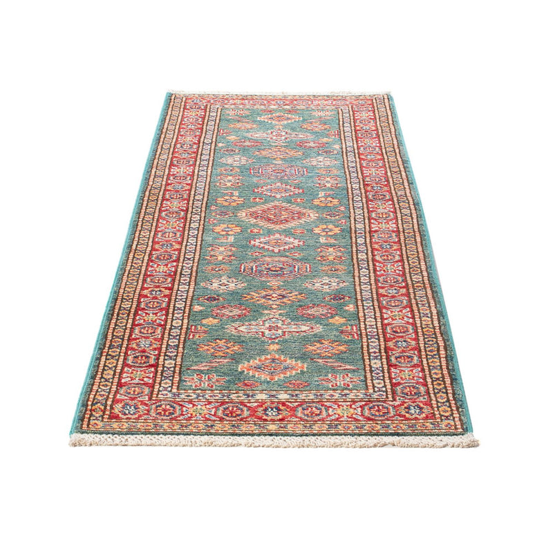 Tapis de couloir Tapis Ziegler - Kazak - 186 x 59 cm - vert clair