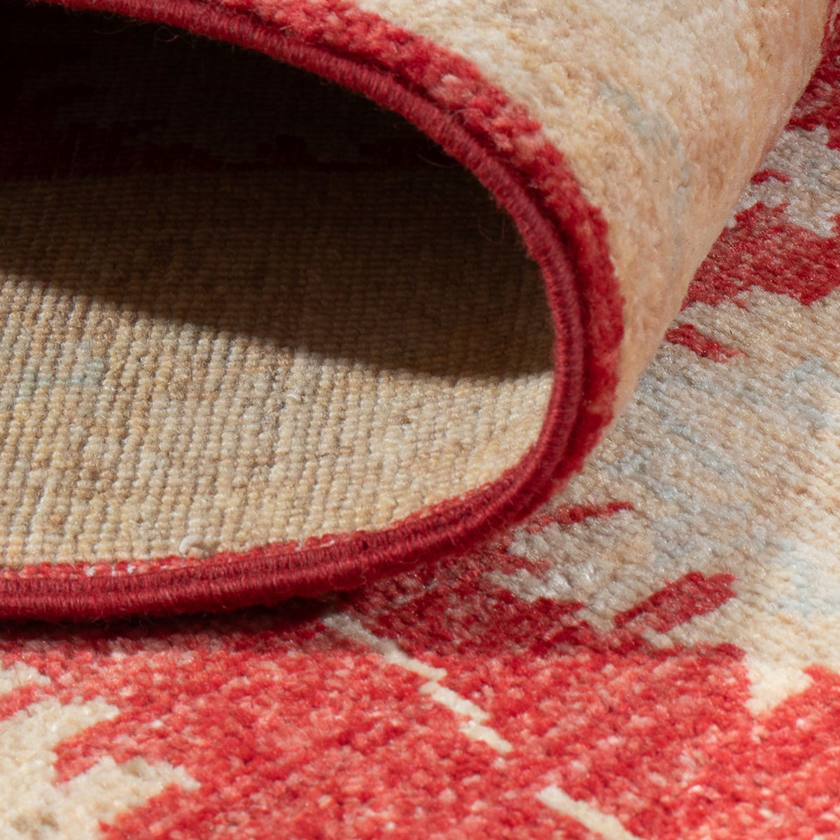 Tapis de couloir Tapis Ziegler - 200 x 82 cm - rouge