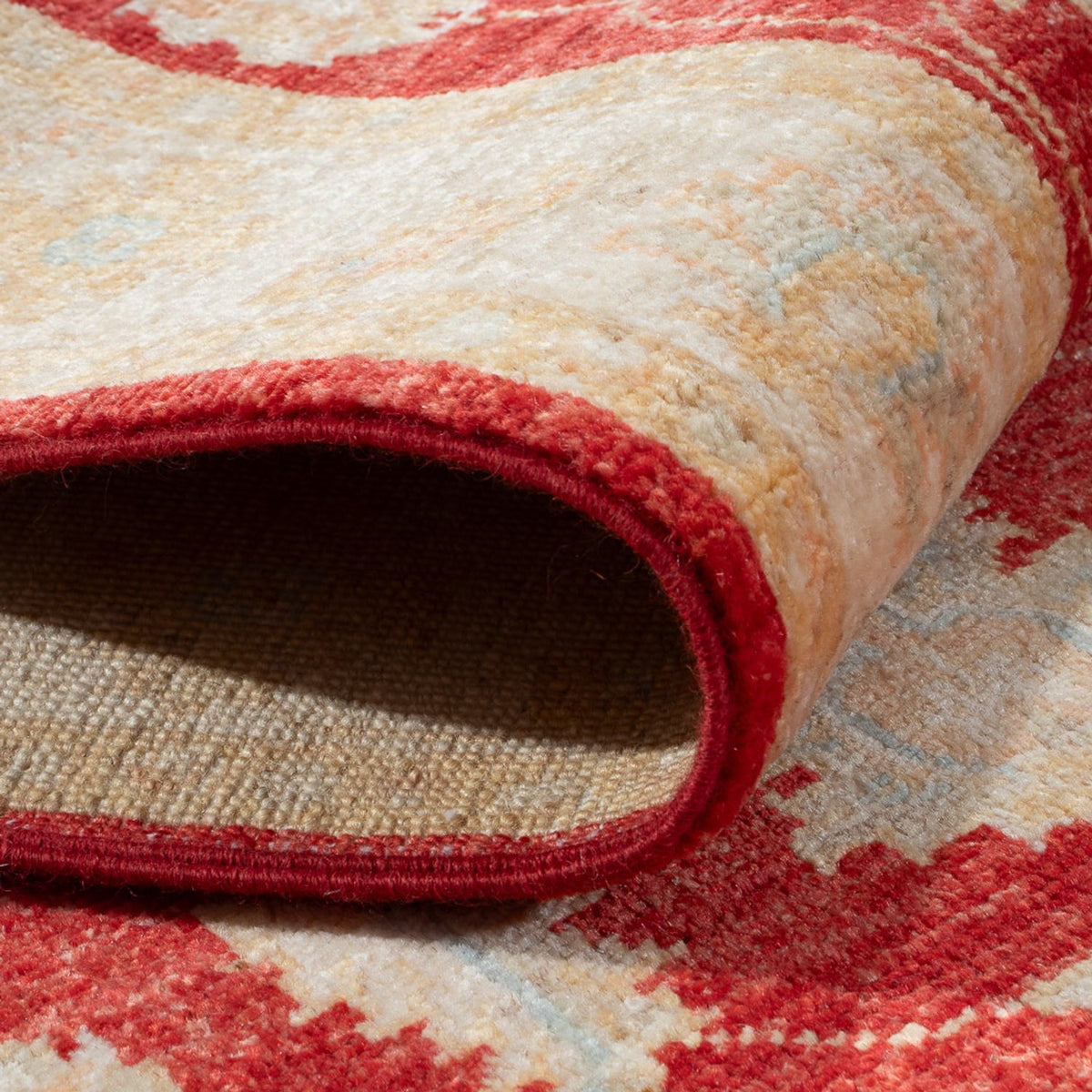 Tapis de couloir Tapis Ziegler - 201 x 74 cm - rouge