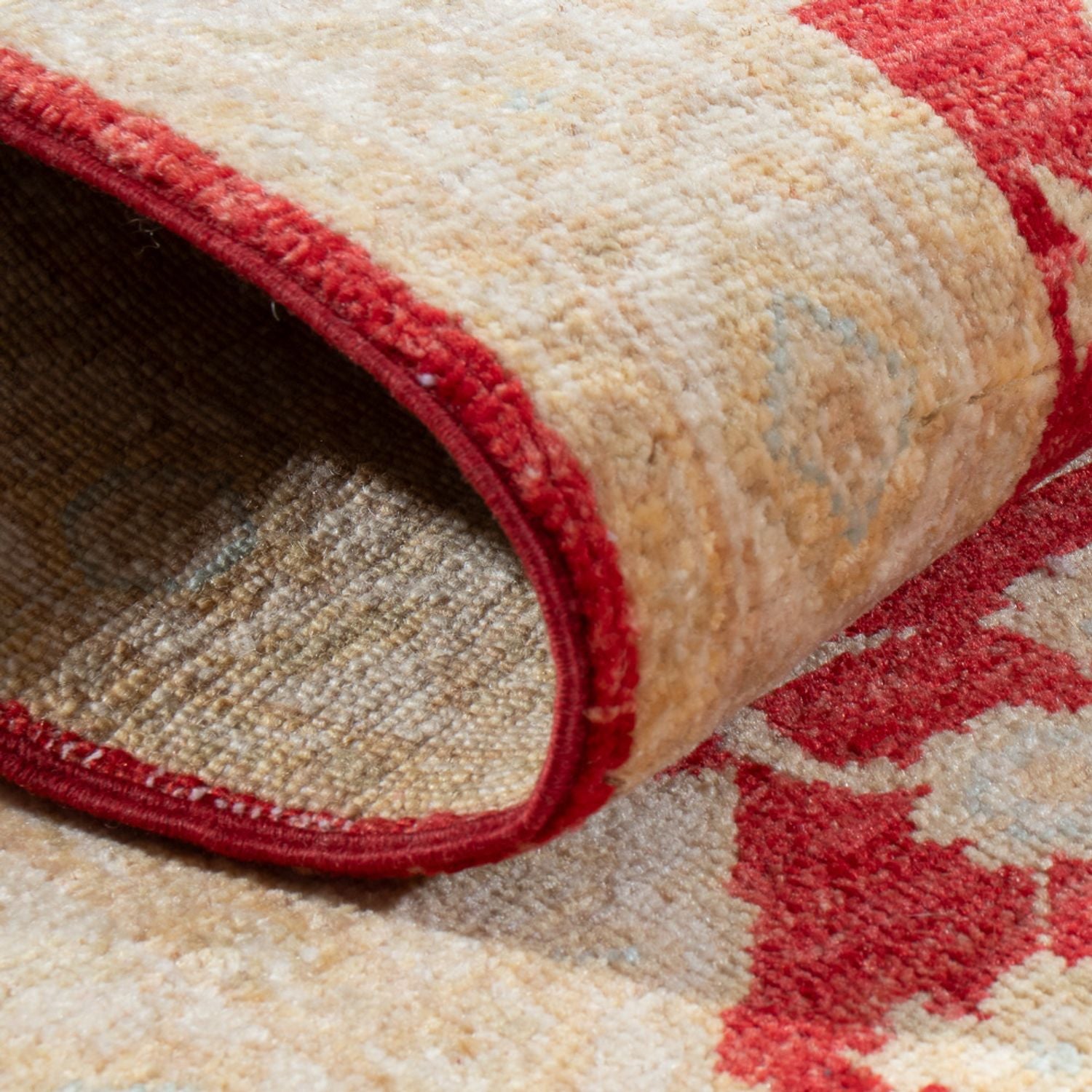 Tapis de couloir Tapis Ziegler - 200 x 60 cm - rouge