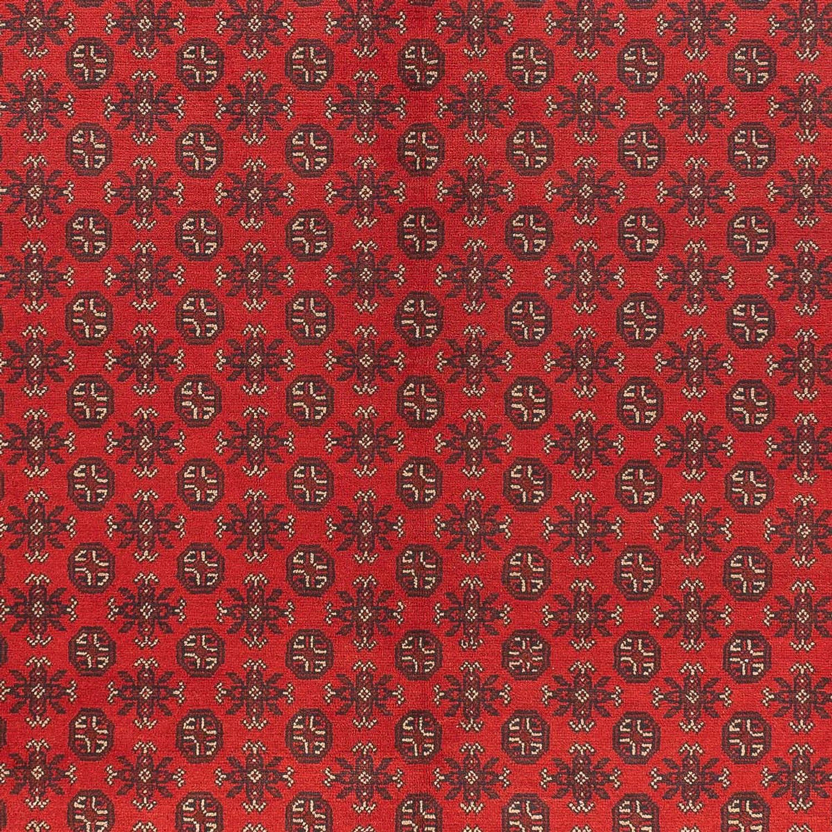 Tapis afghan - Filpa - 392 x 308 cm - rouge bordeaux