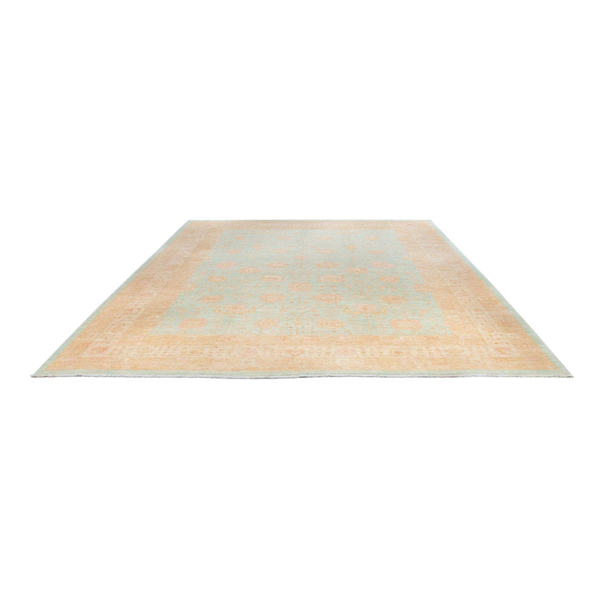 Tapis Ziegler - 394 x 309 cm - bleu clair