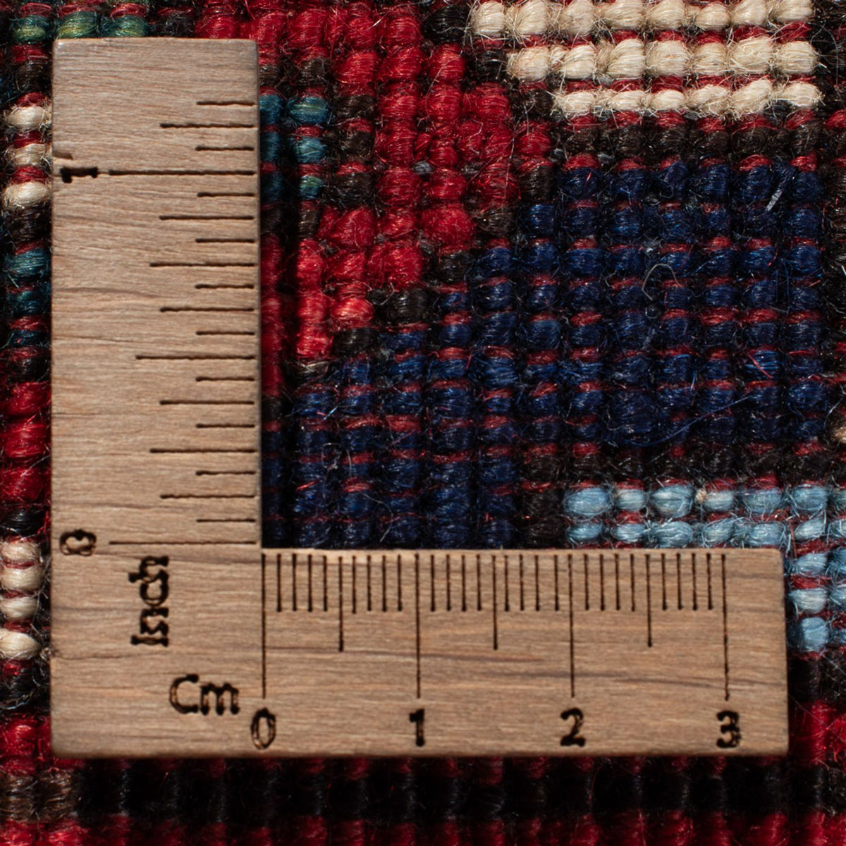 Tapis afghan - 398 x 309 cm - rouge