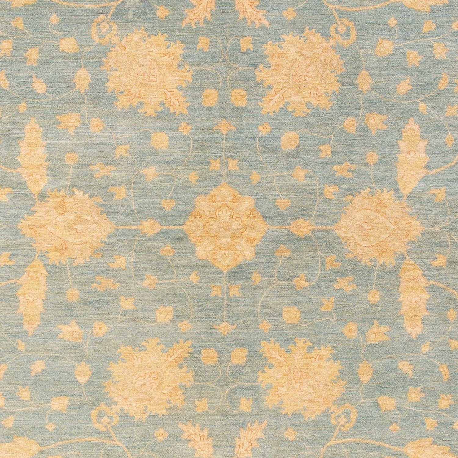 Tapis Ziegler - 393 x 303 cm - bleu clair