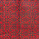 Tapis afghan - 391 x 305 cm - rouge bordeaux