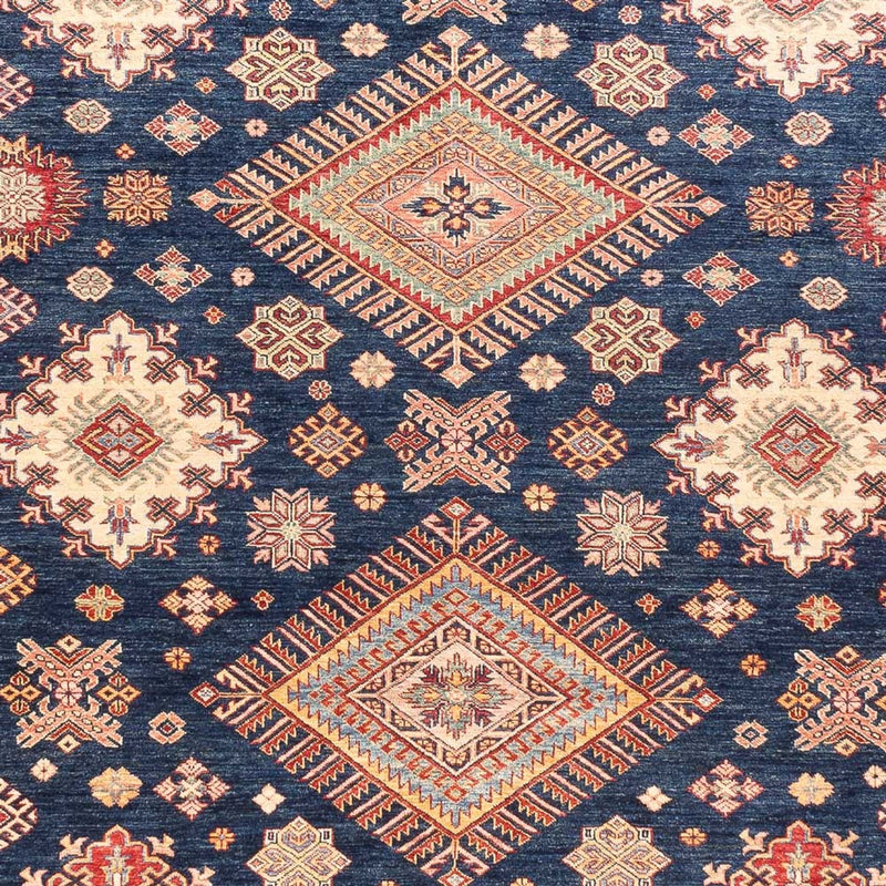 Tapis Ziegler - Kazak - 410 x 305 cm - bleu foncé