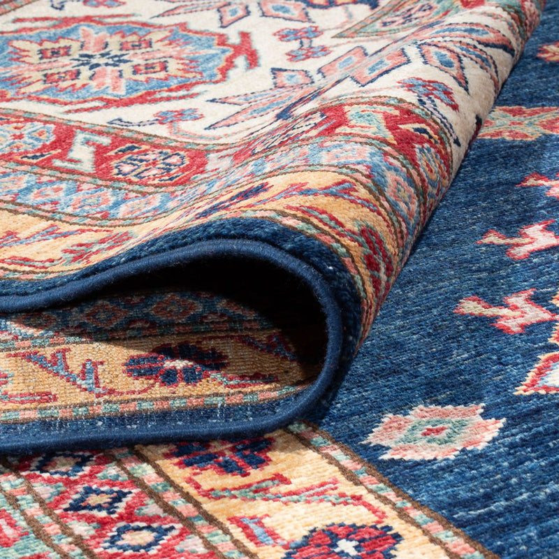 Tapis Ziegler - Kazak - 410 x 305 cm - bleu foncé