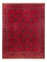 Tapis afghan - 396 x 297 cm - rouge