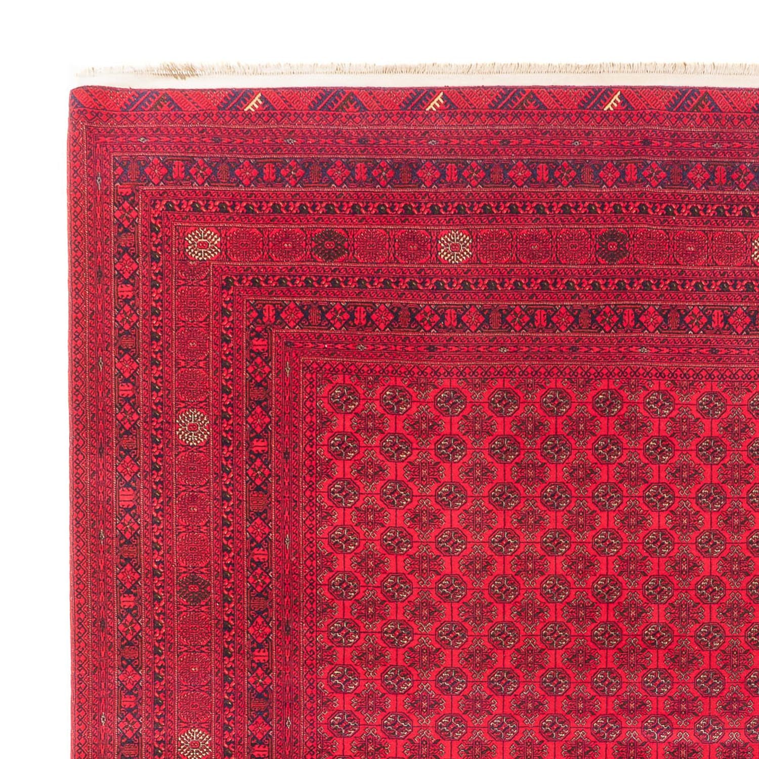 Tapis afghan - Royal - 380 x 292 cm - rouge