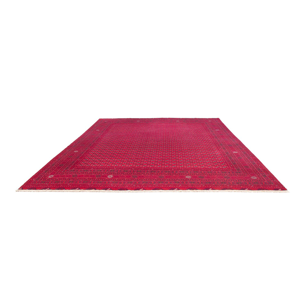 Tapis afghan - Royal - 395 x 294 cm - rouge