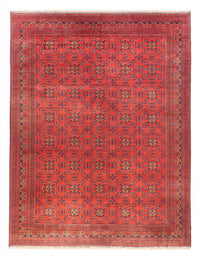 Tapis afghan - Kunduz - 391 x 296 cm - rouge