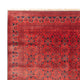 Tapis afghan - Kunduz - 383 x 300 cm - rouge