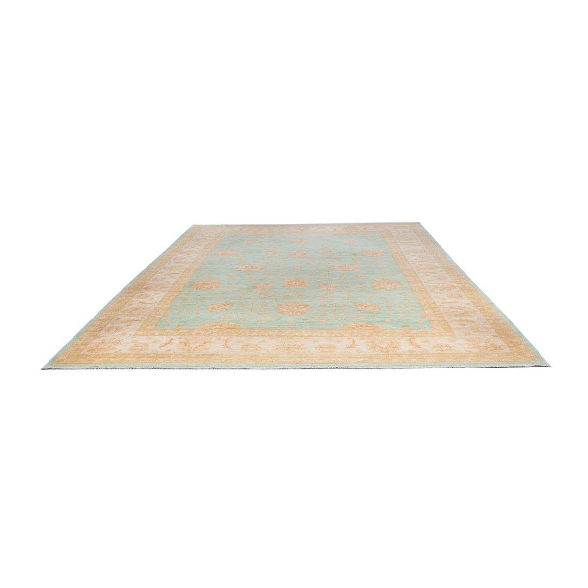 Tapis Ziegler - 372 x 272 cm - bleu clair