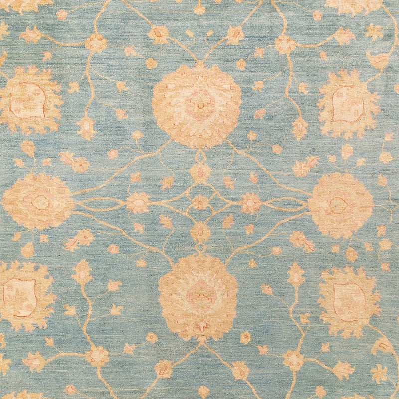 Tapis Ziegler - 363 x 277 cm - bleu clair