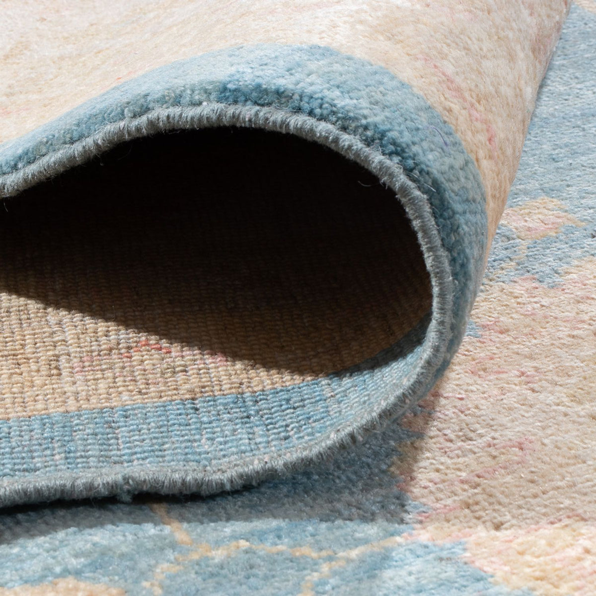 Tapis Ziegler - 363 x 277 cm - bleu clair