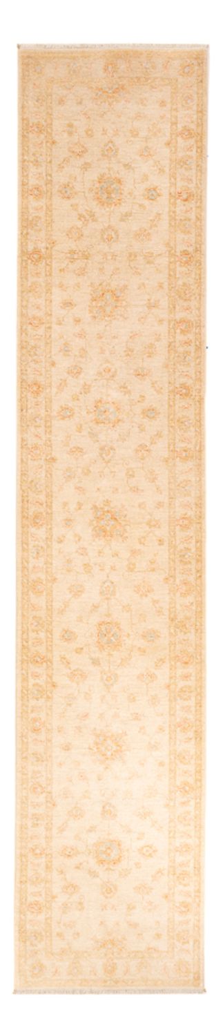 Tapis de couloir Tapis Ziegler - 396 x 80 cm - beige