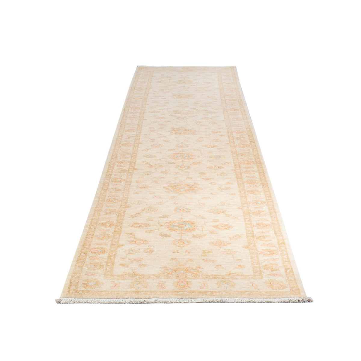 Tapis de couloir Tapis Ziegler - 396 x 80 cm - beige