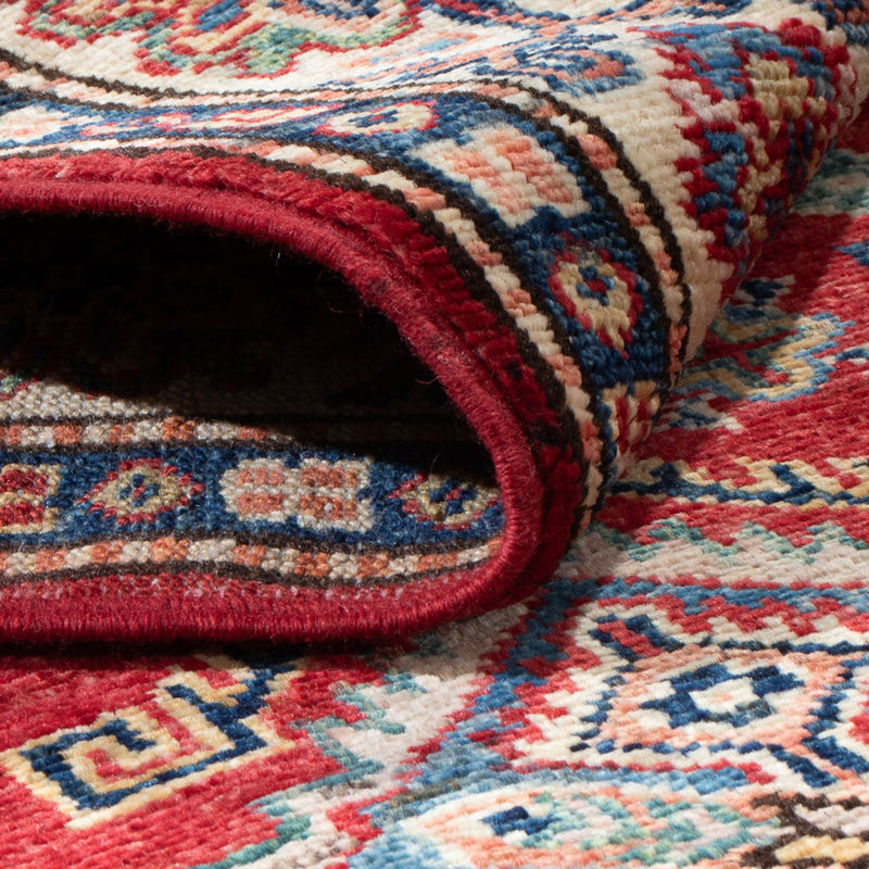 Tapis de couloir Tapis Ziegler - Kazak - 292 x 81 cm - rouge