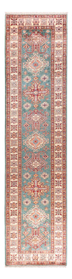 Tapis de couloir Tapis Ziegler - Kazak - 326 x 80 cm - turquoise