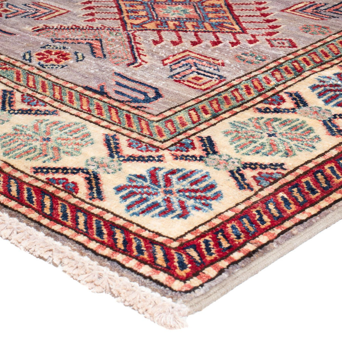 Tapis de couloir Tapis Ziegler - Kazak - 297 x 84 cm - saumon