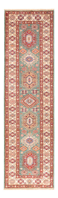 Tapis de couloir Tapis Ziegler - Kazak - 294 x 84 cm - turquoise