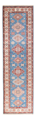 Tapis de couloir Tapis Ziegler - Kazak - 299 x 85 cm - bleu