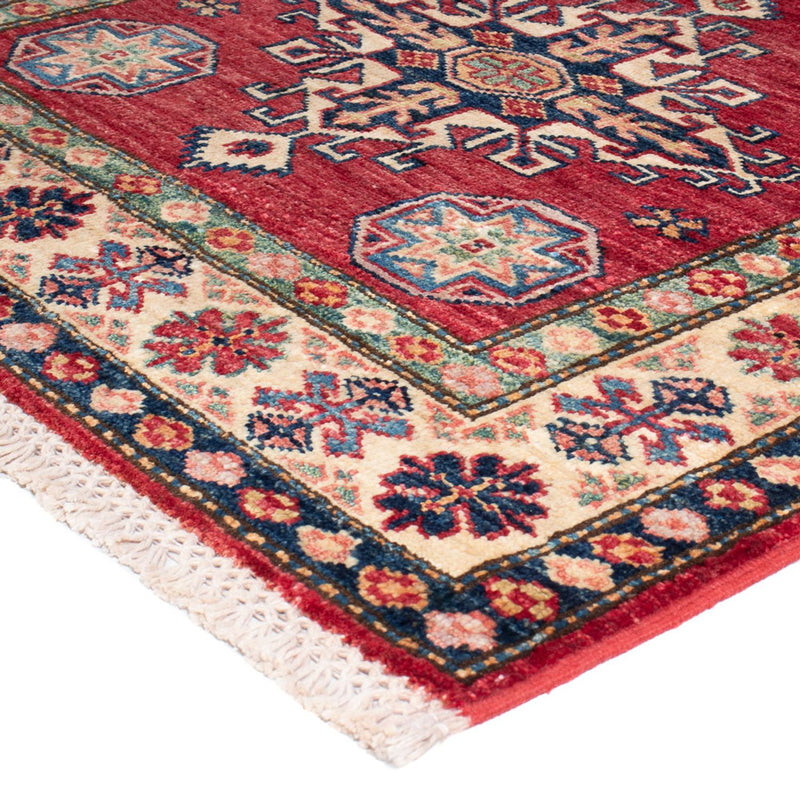Tapis de couloir Tapis Ziegler - Kazak - 305 x 80 cm - rouge