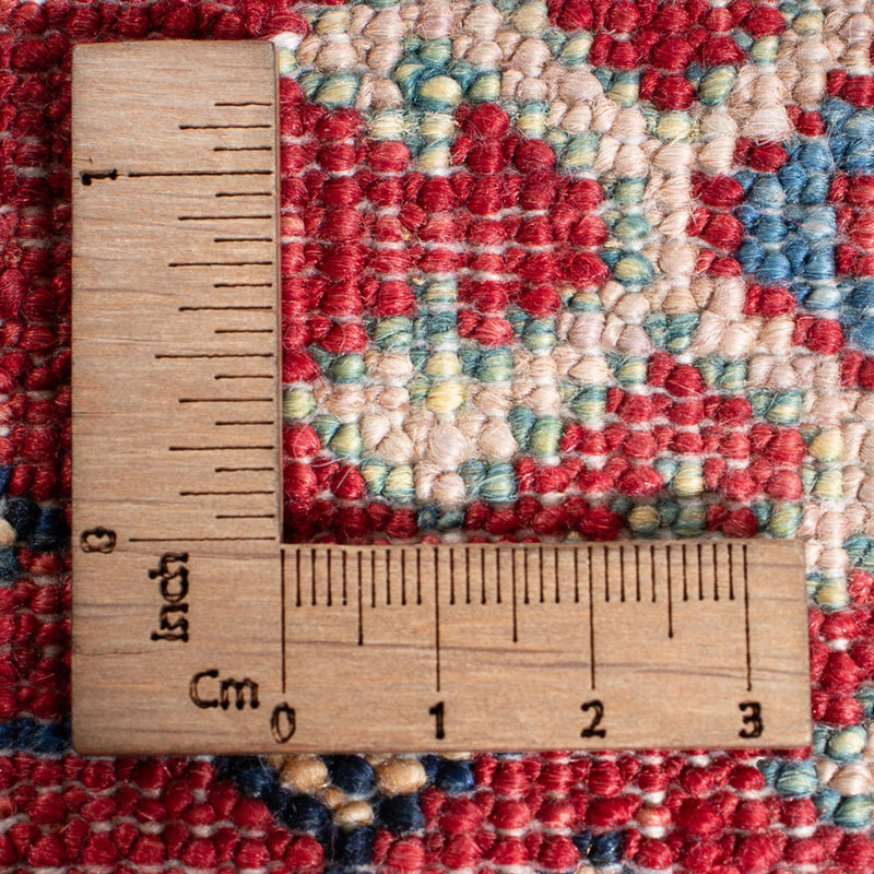 Tapis de couloir Tapis Ziegler - Kazak - 304 x 80 cm - rouge
