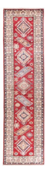 Tapis de couloir Tapis Ziegler - Kazak - 306 x 80 cm - rouge