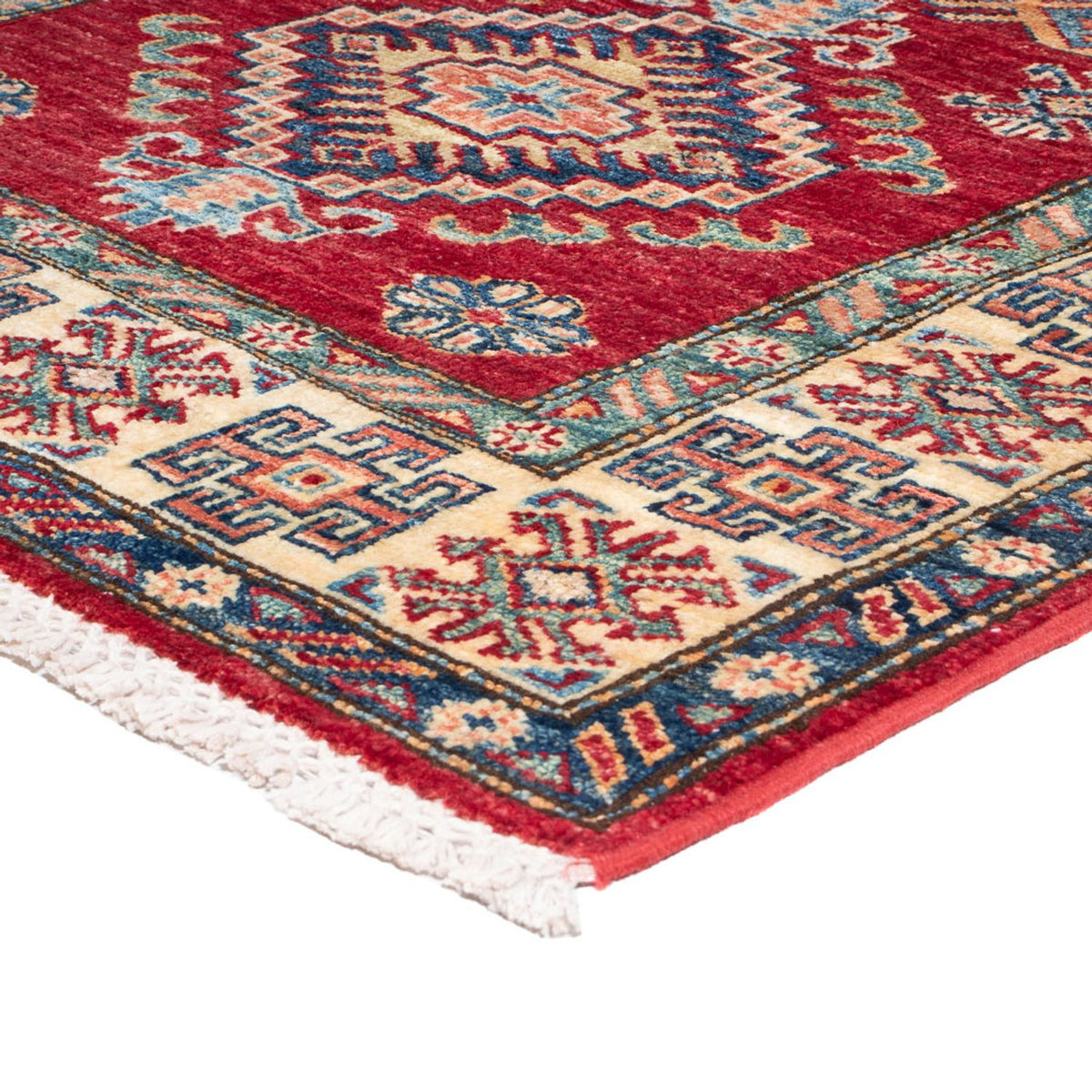 Tapis de couloir Tapis Ziegler - Kazak - 305 x 80 cm - rouge