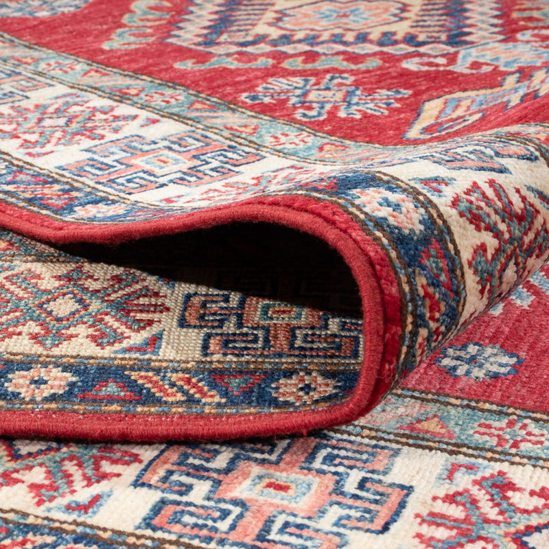 Tapis de couloir Tapis Ziegler - Kazak - 305 x 80 cm - rouge