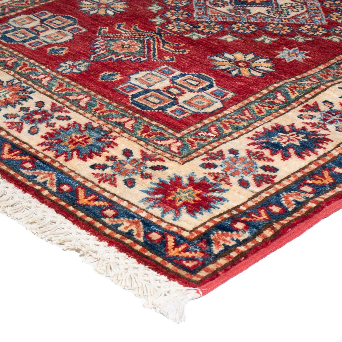 Tapis de couloir Tapis Ziegler - Kazak - 302 x 79 cm - rouge