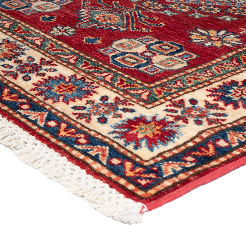 Tapis de couloir Tapis Ziegler - Kazak - 302 x 80 cm - rouge